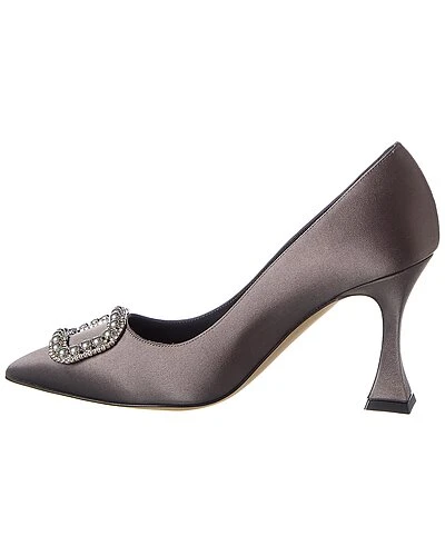 Manolo Blahnik Fabeta 90 Satin Pump Women 4 Manolo Blahnik Fabeta 90 Satin Pump Women - Image 2