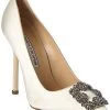 Manolo Blahnik Hangisi 115 Satin Pump Women 2 Manolo Blahnik Hangisi 115 Satin Pump Women -Valentino shop 1313388676 RLLD 1