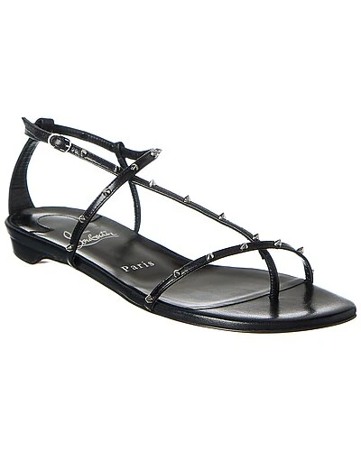 Christian Louboutin Riojana 22 Leather Sandal Women 3 Christian Louboutin Riojana 22 Leather Sandal Women