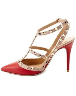 Valentino Rockstud Caged 100 Leather Pump Women 7 Valentino Rockstud Caged 100 Leather Pump Women -Valentino shop 1313392176 RLLD 2