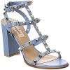 Valentino Rockstud Caged 90 Leather Ankle Strap Sandal Women -Valentino shop 1313392181 RLLD 1