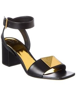 Valentino One Stud 60 Leather Sandal Women