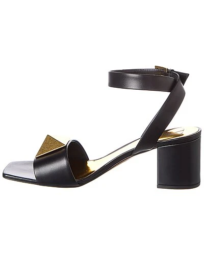 Valentino One Stud 60 Leather Sandal Women 4 Valentino One Stud 60 Leather Sandal Women - Image 2