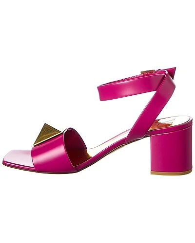 Valentino One Stud 60 Leather Sandal Women 4 Valentino One Stud 60 Leather Sandal Women - Image 2