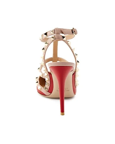 Valentino Rockstud Caged 100 Leather Pump Women 5 Valentino Rockstud Caged 100 Leather Pump Women - Image 3