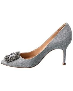 Manolo Blahnik Hangisi 90 Glitter Pump Women -Valentino shop 1313397609 RLLD 2