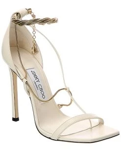 Jimmy Choo Oriana 110 Leather Sandal Women