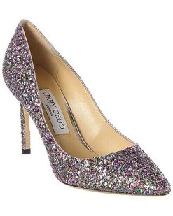 Jimmy Choo Romy 85 Glitter Pump Women