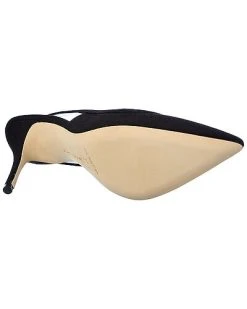 Manolo Blahnik Golpesli 90 Linen Slingback Pump Women -Valentino shop 1313399932 RLLD 4