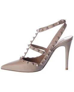 Valentino Rockstud Caged 100 Leather Pump Women 8 Valentino Rockstud Caged 100 Leather Pump Women -Valentino shop 1313400943 RLLD 2