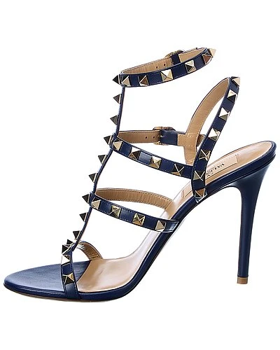 Valentino Rockstud Caged 100 Leather Sandal Women 4 Valentino Rockstud Caged 100 Leather Sandal Women - Image 2
