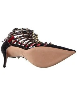 Valentino Rockstud Alcove 100 Patent Bootie Women -Valentino shop 1313400959 RLLD 4