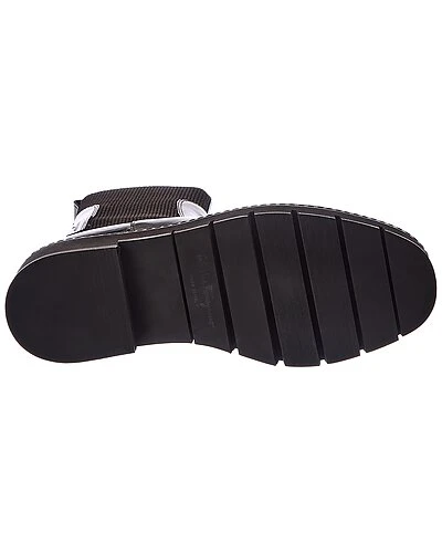 Salvatore Ferragamo Rook Leather Bootie Women 6 Salvatore Ferragamo Rook Leather Bootie Women - Image 4