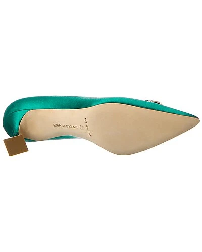 Manolo Blahnik Fabeta 50 Satin Pump Women 6 Manolo Blahnik Fabeta 50 Satin Pump Women - Image 4