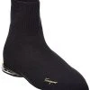 Salvatore Ferragamo Missy Knit Sock Bootie Women -Valentino shop 1313404592 RLLD 1