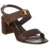 Salvatore Ferragamo Carla Suede & Leather Sandal Women