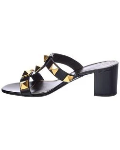 Valentino Roman Stud 60 Leather Sandal Women -Valentino shop 1313407291 RLLD 2