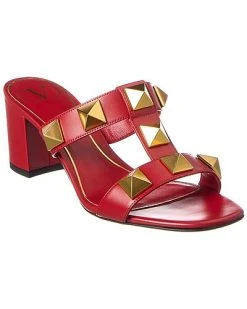 Valentino Roman Stud 60 Leather Sandal Women
