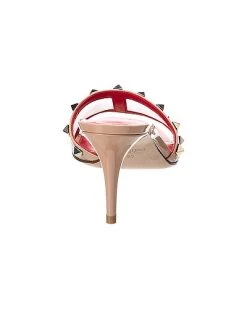 Valentino Rockstud Alcove 65 Patent & Mesh Sandal Women -Valentino shop 1313407294 RLLD 3