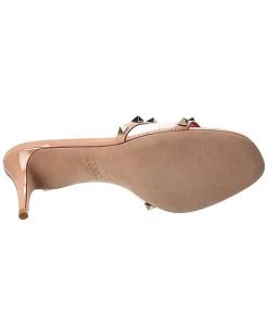 Valentino Rockstud Alcove 65 Patent & Mesh Sandal Women -Valentino shop 1313407294 RLLD 4