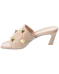 Valentino Roman Stud 65 Leather Sandal Women -Valentino shop 1313408669 RLLD 2