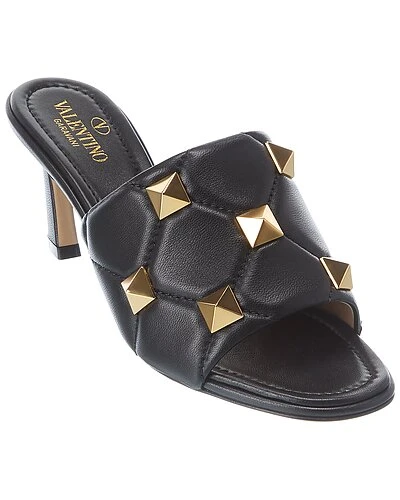 Valentino Roman Stud 65 Leather Sandal Women 3 Valentino Roman Stud 65 Leather Sandal Women