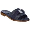 Salvatore Ferragamo LoveC Q Denim Sandal Women 1 Salvatore Ferragamo LoveC Q Denim Sandal Women -Valentino shop 1313412941 RLLD 1