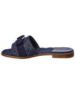Salvatore Ferragamo LoveC Q Denim Sandal Women -Valentino shop 1313412941 RLLD 2