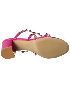 Valentino Rockstud Caged 60 Leather Sandal Women -Valentino shop 1313412994 RLLD 4