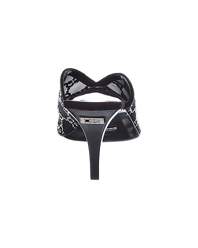 Gucci GG Mesh & Suede Sandal Women 5 Gucci GG Mesh & Suede Sandal Women - Image 3