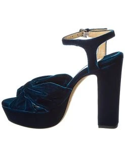 Jimmy Choo Heloise 120 Velvet Platform Sandal Women -Valentino shop 1313416643 RLLD 2
