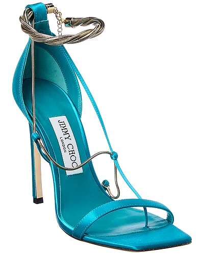 Jimmy Choo Oriana 110 Satin Sandal Women 3 Jimmy Choo Oriana 110 Satin Sandal Women