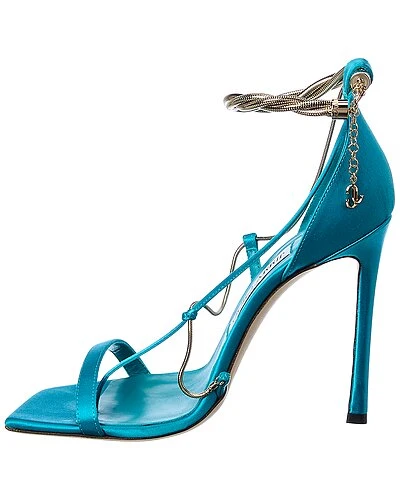 Jimmy Choo Oriana 110 Satin Sandal Women 4 Jimmy Choo Oriana 110 Satin Sandal Women - Image 2