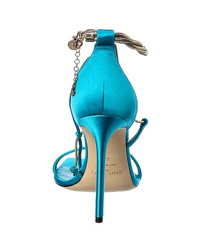 Jimmy Choo Oriana 110 Satin Sandal Women 5 Jimmy Choo Oriana 110 Satin Sandal Women - Image 3