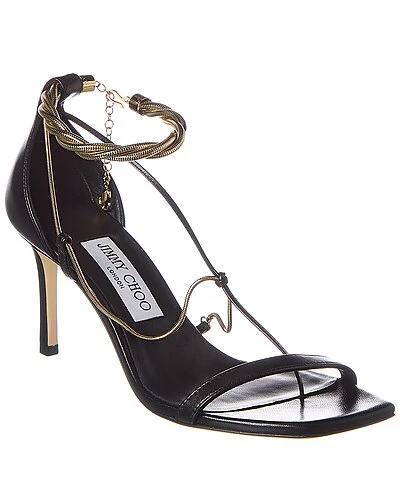 Jimmy Choo Oriana 75 Leather Sandal Women 3 Jimmy Choo Oriana 75 Leather Sandal Women