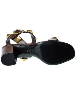 Valentino Roman Stud 60 Leather Sandal Women -Valentino shop 1313416753 RLLD 4
