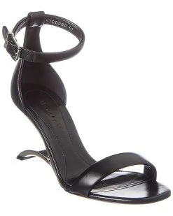 Alexander McQueen Leather Sandal Women