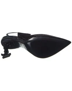 Saint Laurent Opyum 85 Patent Slingback Pump Women -Valentino shop 1313417540 RLLD 4