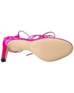 Jimmy Choo Antia 85 Satin Sandal Women 10 Jimmy Choo Antia 85 Satin Sandal Women -Valentino shop 1313419681 RLLD 4