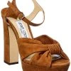 Jimmy Choo Heloise 120 Suede Platform Sandal Women -Valentino shop 1313419695 RLLD 1