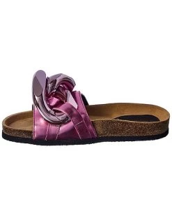 JW Anderson Chain Leather Slide Women -Valentino shop 1313420903 RLLD 2