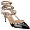 Valentino Rockstud Caged 65 Patent Ankle Strap Pump Women -Valentino shop 1313420962 RLLD 1