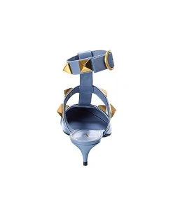 Valentino Roman Stud 40 Leather Ankle Strap Pump Women -Valentino shop 1313420965 RLLD 3