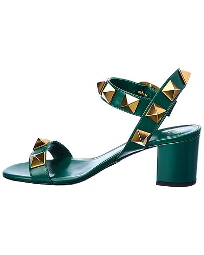 Valentino Roman Stud 60 Leather Sandal Women 4 Valentino Roman Stud 60 Leather Sandal Women - Image 2