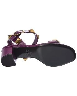 Valentino Roman Stud 60 Leather Sandal Women -Valentino shop 1313420969 RLLD 4