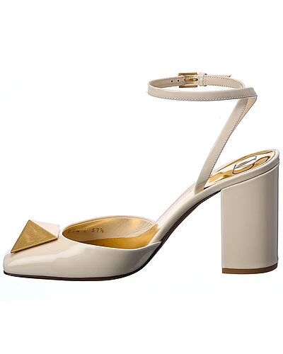 Valentino One Stud 90 Patent Pump Women 4 Valentino One Stud 90 Patent Pump Women - Image 2