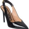MOSCHINO Logo Patent Slingback Pump Women 2 MOSCHINO Logo Patent Slingback Pump Women -Valentino shop 1313420989 RLLD 1