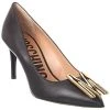 MOSCHINO Logo Leather Pump Women -Valentino shop 1313422632 RLLD 1