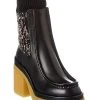 Chloé Jamie Sock Leather Bootie Women 2 Chloé Jamie Sock Leather Bootie Women -Valentino shop 1313426438 RLLD 1