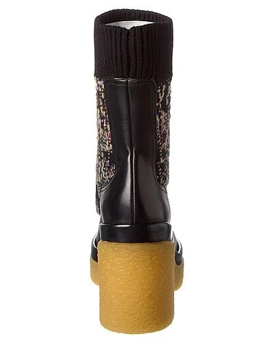 Chloé Jamie Sock Leather Bootie Women 5 Chloé Jamie Sock Leather Bootie Women - Image 3